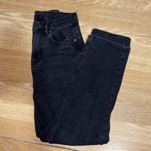 America Eagle highest rise 90s boyfriend jeans